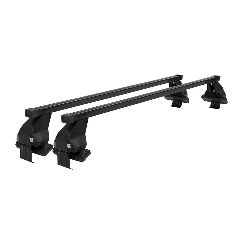 2019-2025 Chevrolet Silverado 1500 2500HD 3500HD EV Roof Rack Cross Bars Black