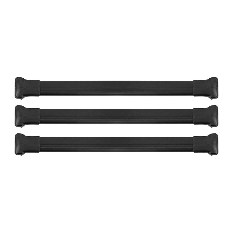 2010-2015 VW T5 Transporter Roof Rack Cross Bars 3Pcs Black