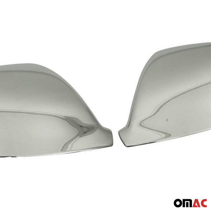 Side Mirror Cover Caps Fits VW T6 Transporter 2015-2021 Chrome Silver 2 Pcs
