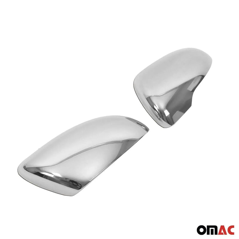 Side Mirror Cover Caps Fits Kia Sorento 2016-2020 Steel Silver 2 Pcs - OMAC USA