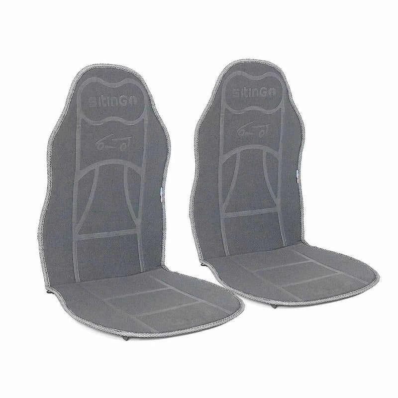 Subaru Car Seat Protector Cushion Cover Mat Pad Gray Gray 2 Pcs