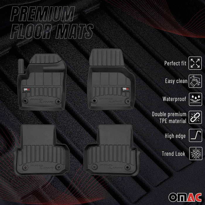 OMAC Premium Floor Mats for Land Rover Discovery Sport 2015-2024 All-Weather 3x