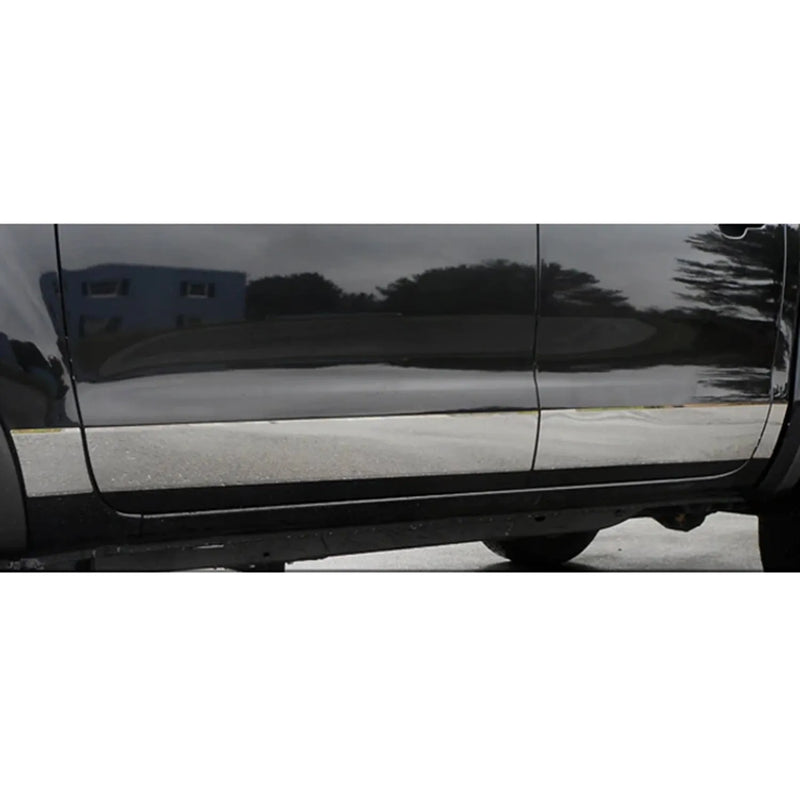 1999-2006 Chevrolet Silverado Regular Long Stainless Rocker Panel Trim 10Pc