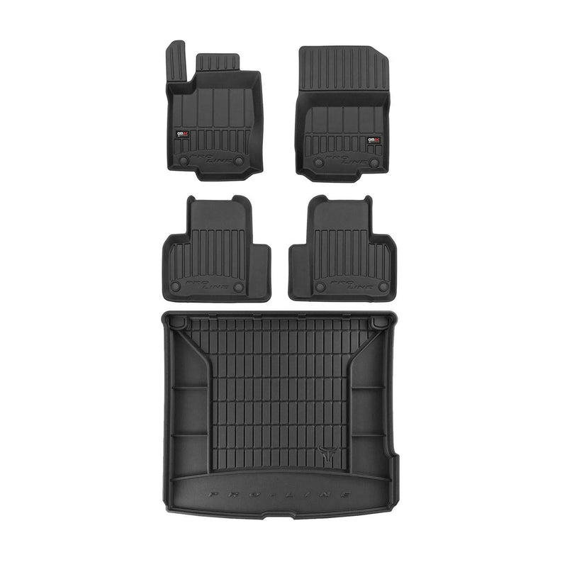 2012-2015 Mercedes ML Class W166 Premium Floor Mats & Cargo Liner Full Set All Weather Heavy Duty