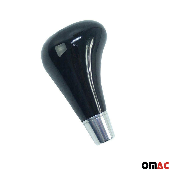 Gear Shift Knob Handle for Mercedes CLK Class Wood Without Emblem Piano Black