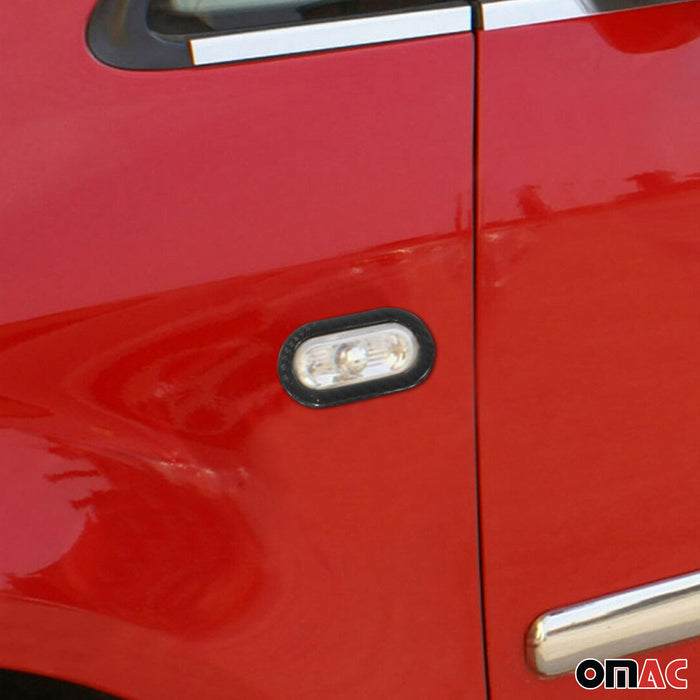 Genuine Carbon Side Indicator Signal Cover for VW Amarok 2010-2012 2 Pcs