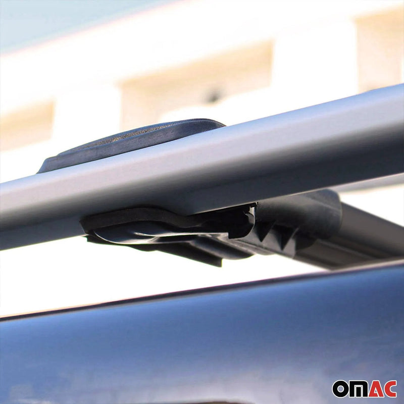 2007-2011 Kia Cee'd Estate Roof Rack Cross Bars Black