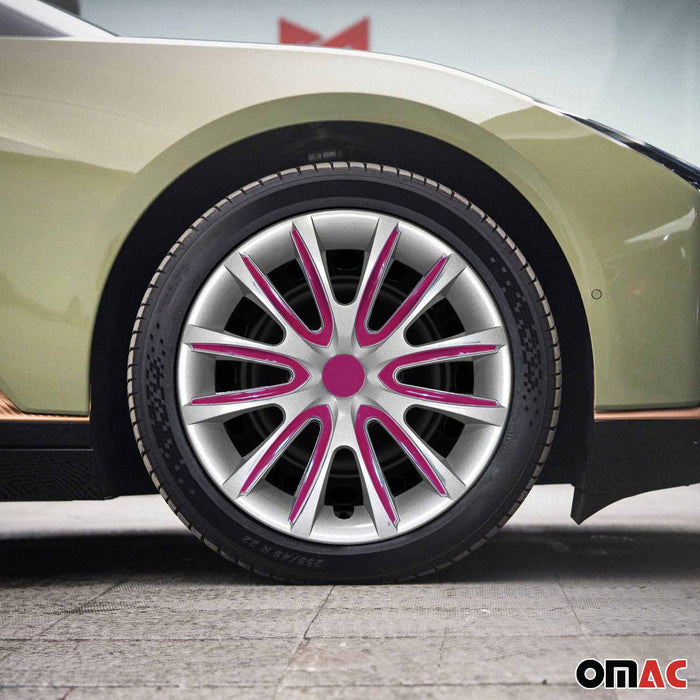 16" Wheel Covers Hubcaps for Honda CR-V Grey Violet Gloss