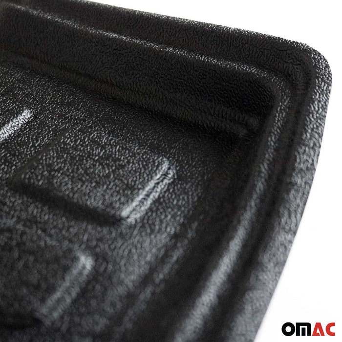 OMAC Cargo Mats Liner for Audi A6 S6 Sedan 2012-2018 Black All-Weather TPE