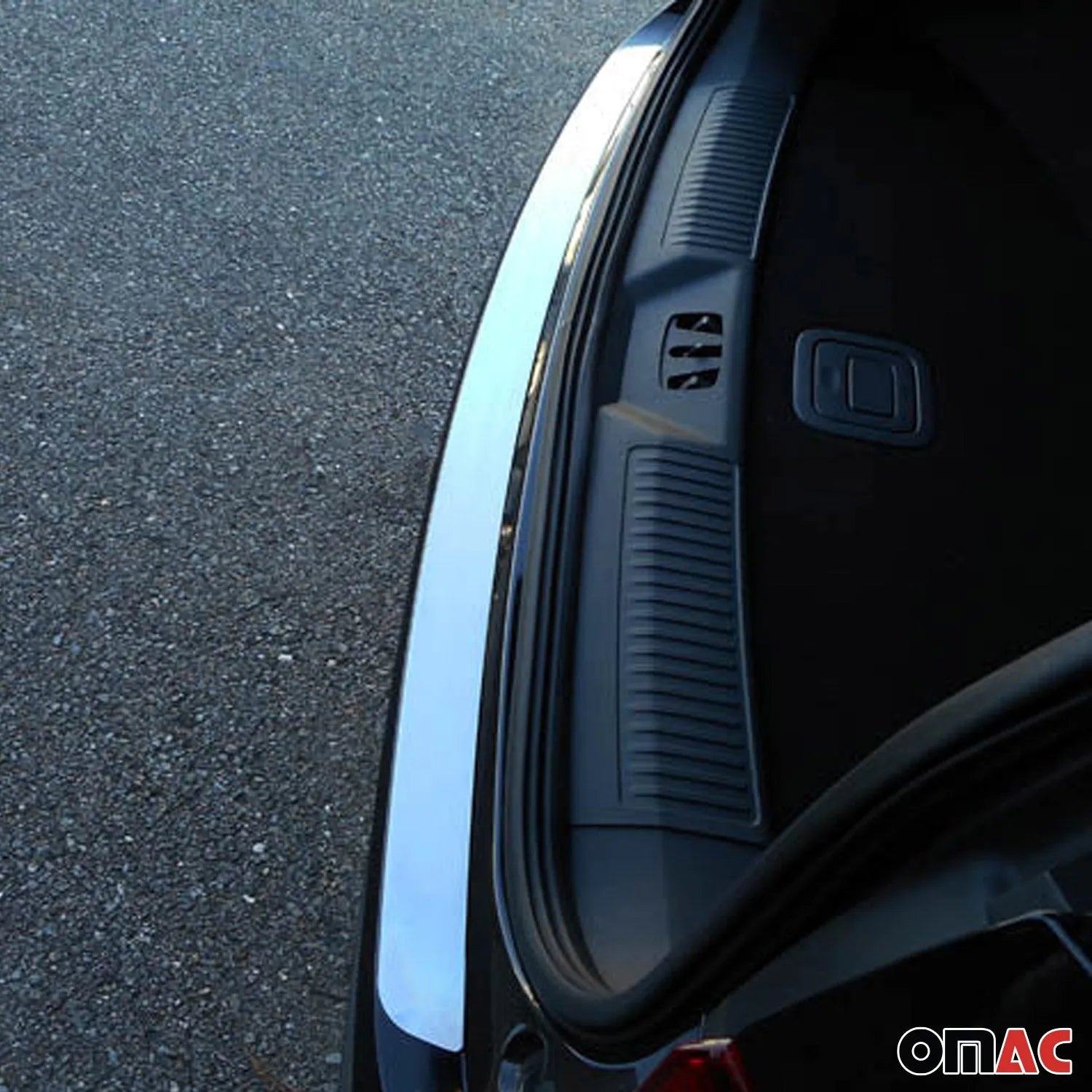 2020-2025 Cadillac XT6 Rear Bumper Accent 1Pc Stainless Steel Silver