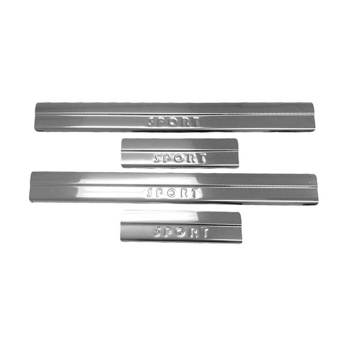 Door Sill Scuff Plate Scratch Protector for Suzuki Vitara 2015-2024 Steel 4x