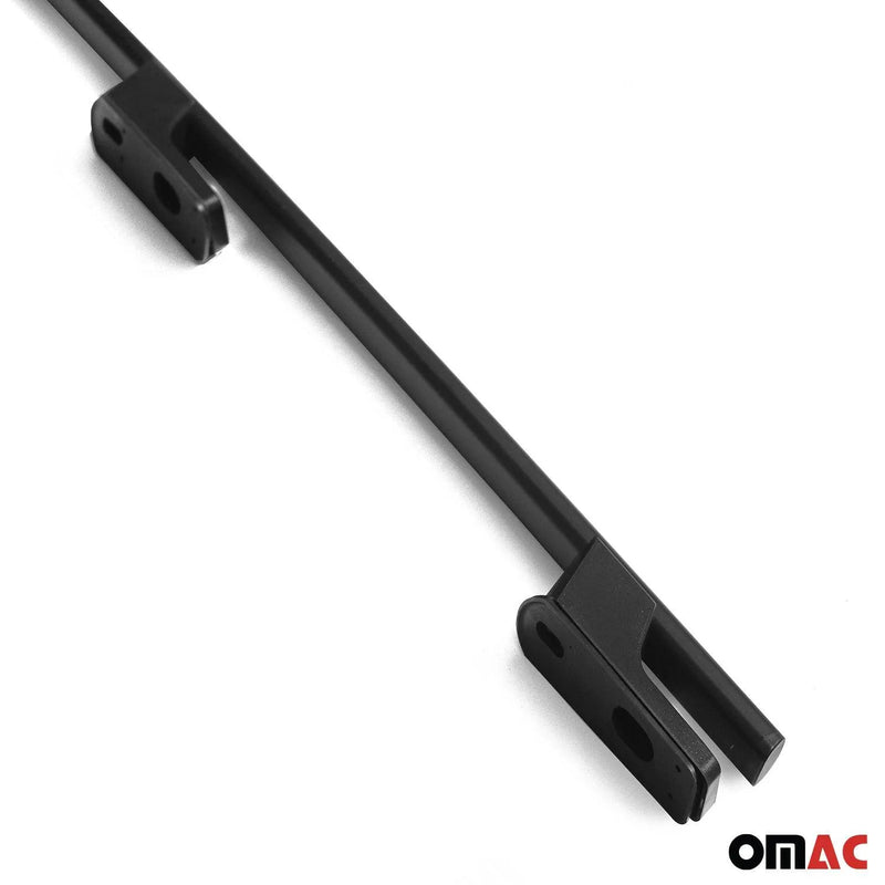 Roof Racks Side Rails Alu for Ford Transit 2015-2024 Short WB Black 2 Pcs - OMAC USA