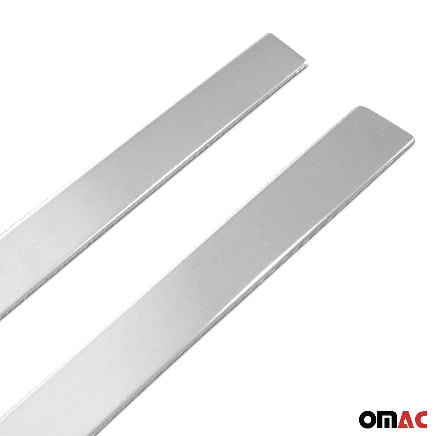 2019-2025 BMW X4 G02 Side Door Molding Trim Skirt Garnish Stainless Steel 4x