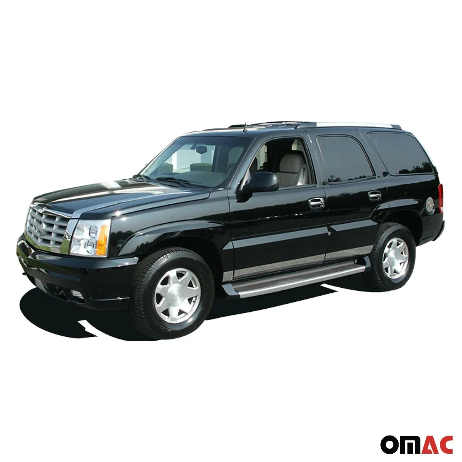 2002-2006 Cadillac Escalade Stainless Steel Hood Trim 4 Pcs