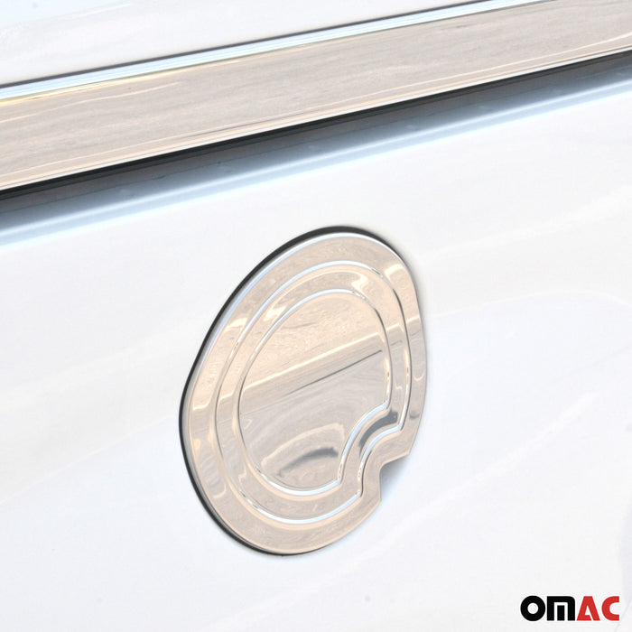 Fuel Caps Cover Gas Cap Cover for RAM ProMaster City 2015-2022 Steel Silver 1Pc