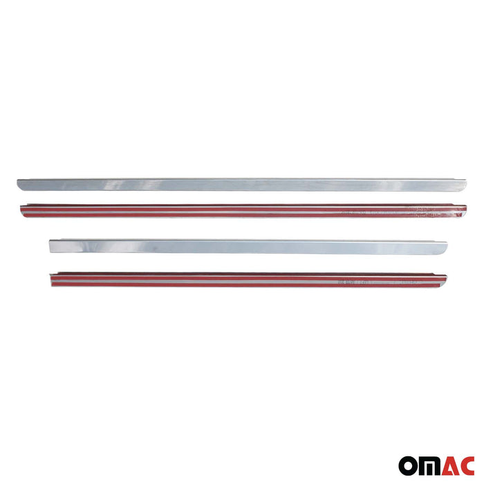 Window Molding Trim Streamer for Dacia Duster 2010-2018 Stainless Steel 4x