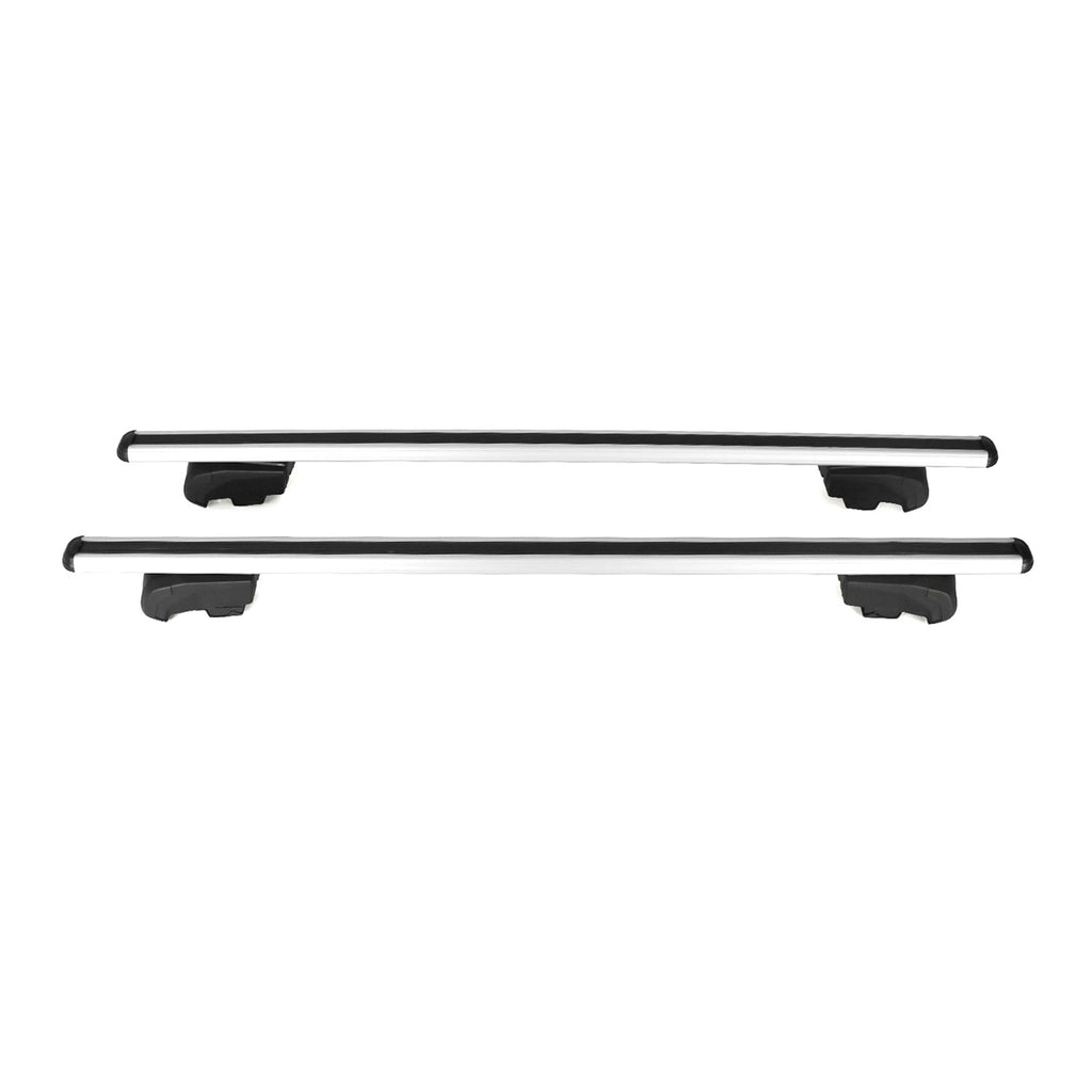 Silver Roof Rail Rack Cross Bars Luggage Carrier For Hyundai
