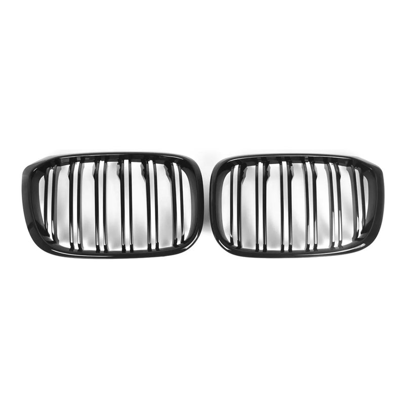 2018-2021 BMW X3 G01 X4 G02 Front Kidney Grille M Style Gloss Black