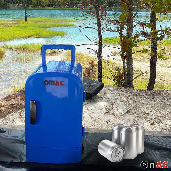 4L Portable Cooler and Warmer Car Refrigerator Outdoor 12V Mini Camping Fridge