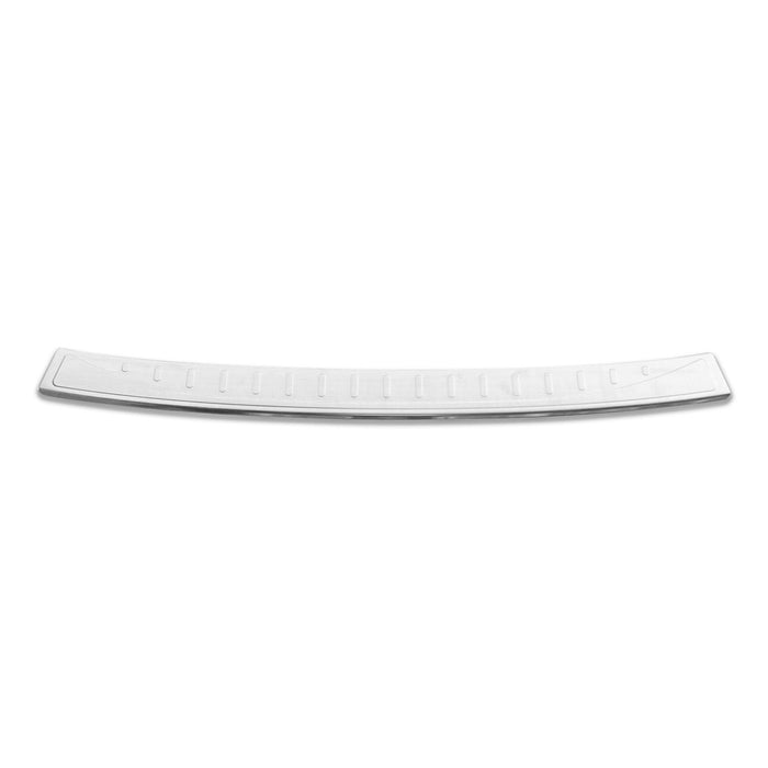 Rear Bumper Sill Cover Protector for VW T6 Transporter 2015-2021 Brushed Steel