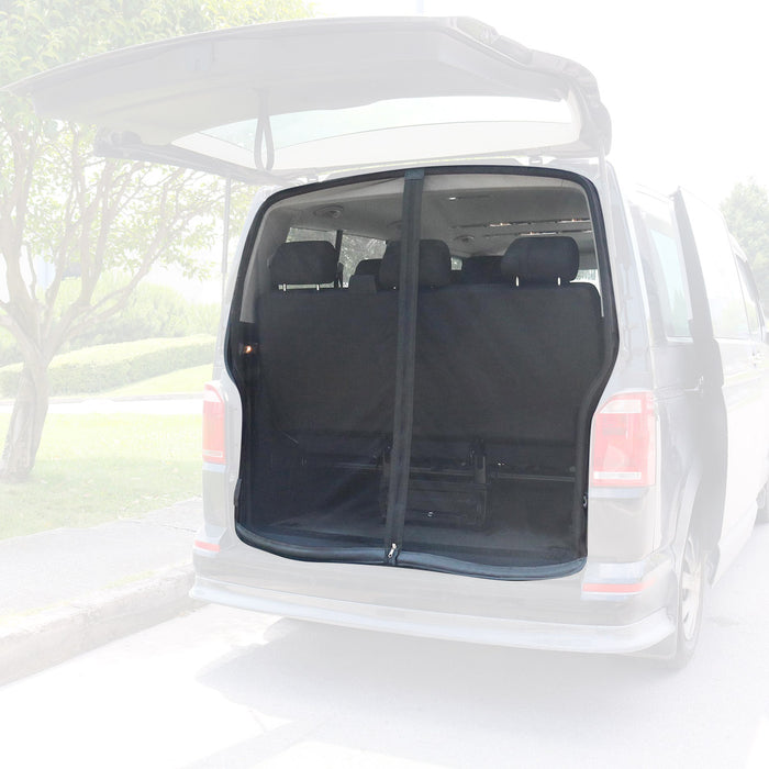 Mosquito Net Bug Magnetic Screen Tailgate for VW Vanagon 1980-1991 Black 1Pc