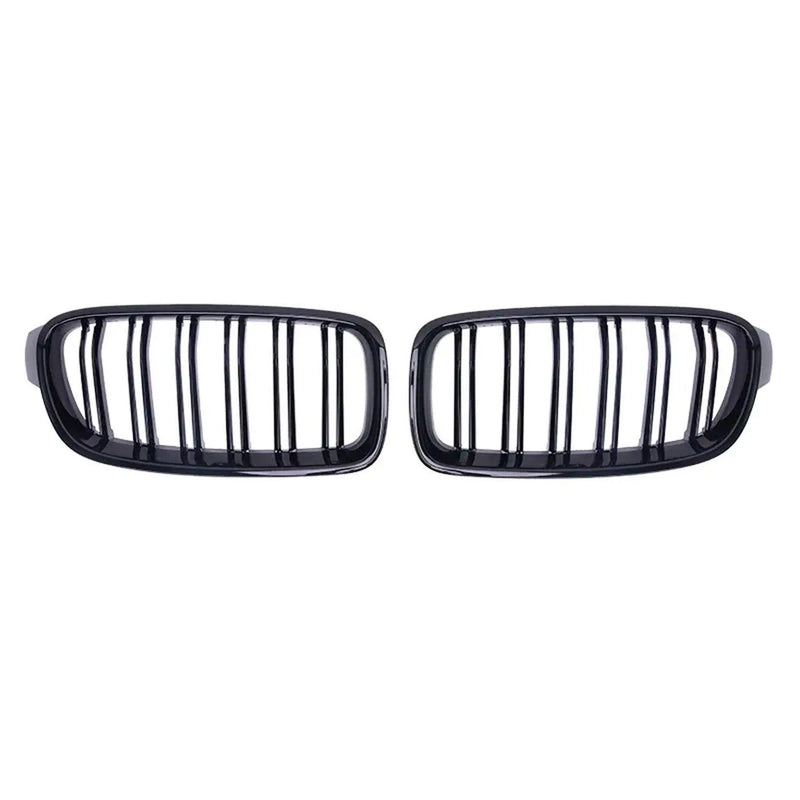 2013-2017 BMW 4 Series F32/33/36 M-Tech M-Tech Style Front Kidney Grille Gloss Black