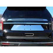 2021-2025 Chevrolet Tahoe Trunk Accent Trim 1Pc Stainless Steel Silver