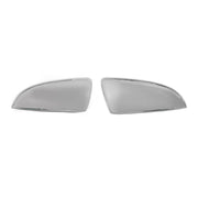 2014-2018 Kia Forte Side Mirror Cover Caps Stainless Steel Silver 2 Pcs