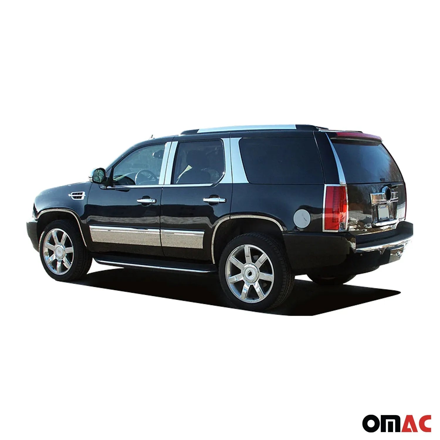 2007-2014 Cadillac Escalade Stainless Steel Grille Accent 4 Pcs