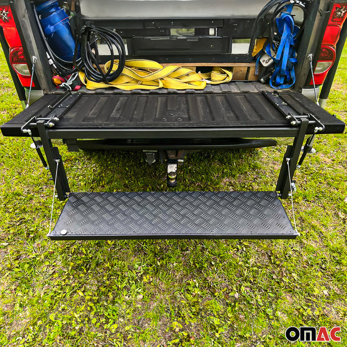 Foldable Hitch Tailgate Step Truck Bed Step for GMC Canyon Trunk Lid Step