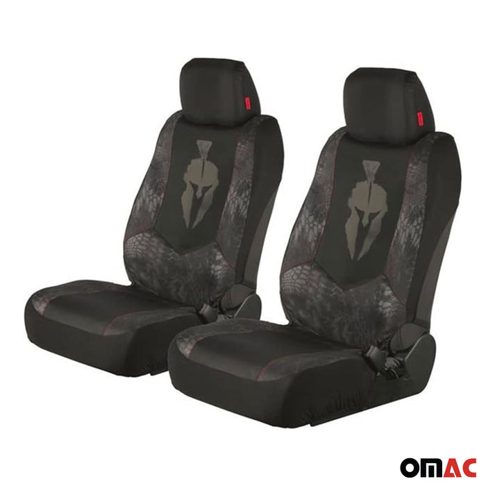 Typhon Camo Pack of 2 Front Lowback Seat Covers Truck Car SUV One Size