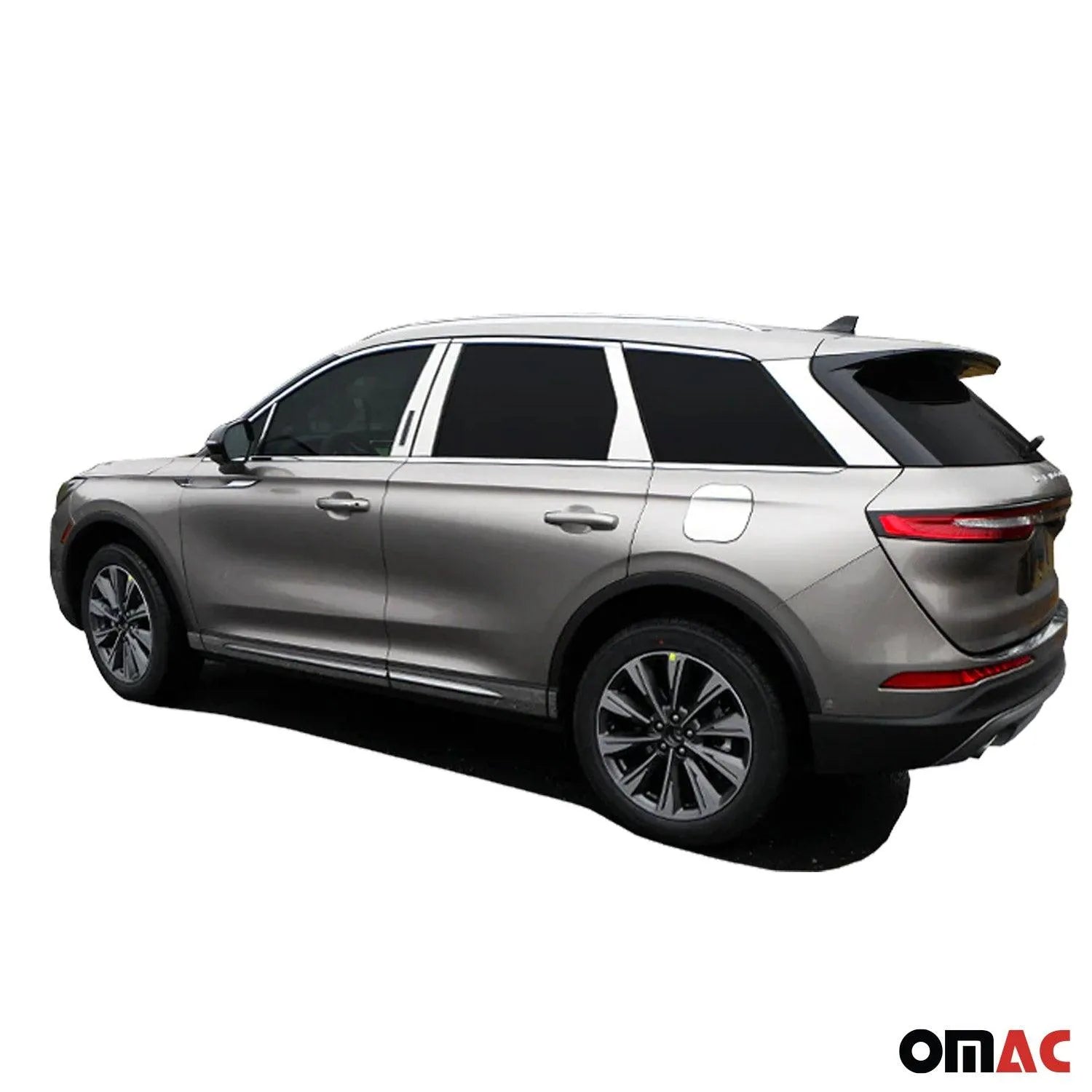 2020-2025 Lincoln Corsair Rear Bumper Accent 1Pc Stainless Steel Silver