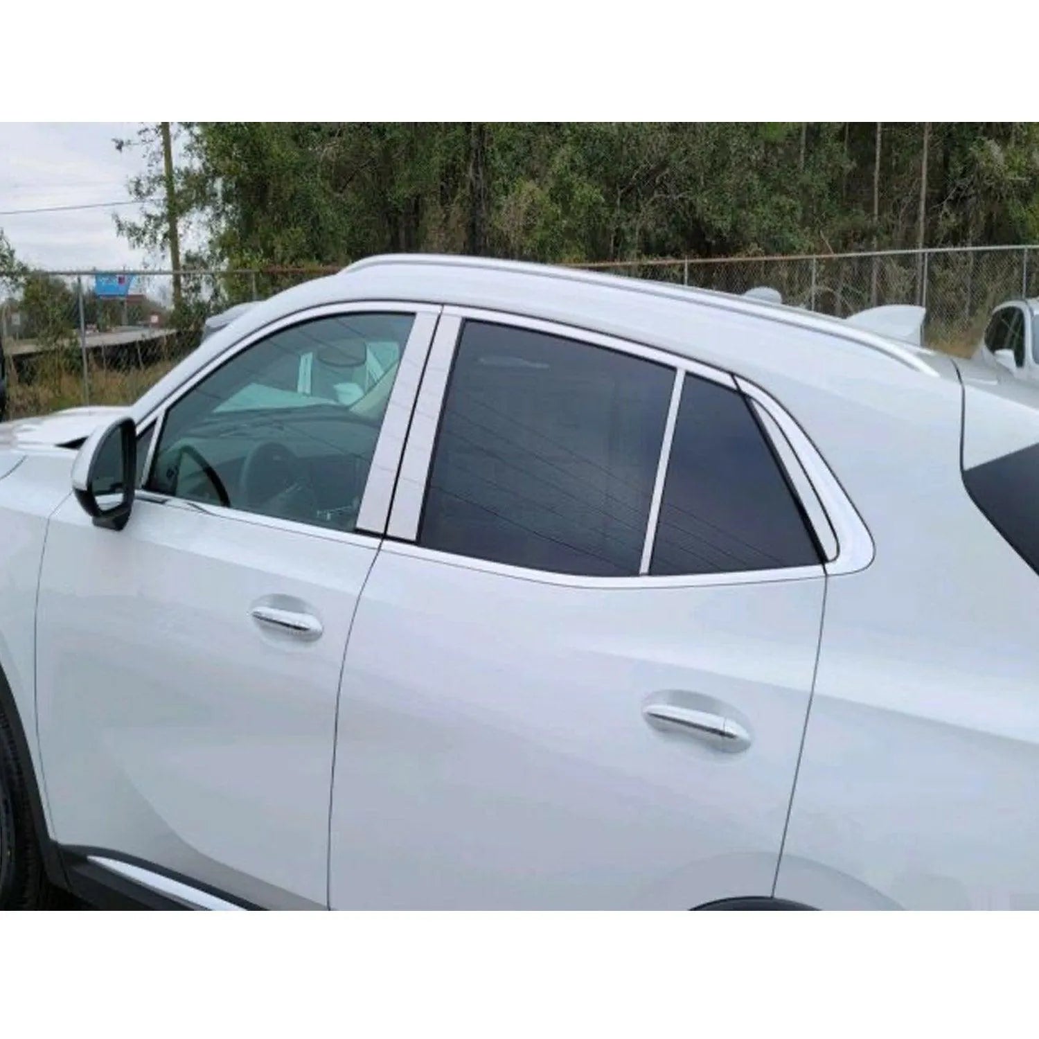 2021-2025 Buick Envision Stainless Steel Pillar Trim 10 Pcs