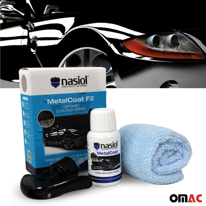 NASIOL Metalcoat F2 1.7 Oz Quick Nano Paint Protection Ceramic Coating Spray