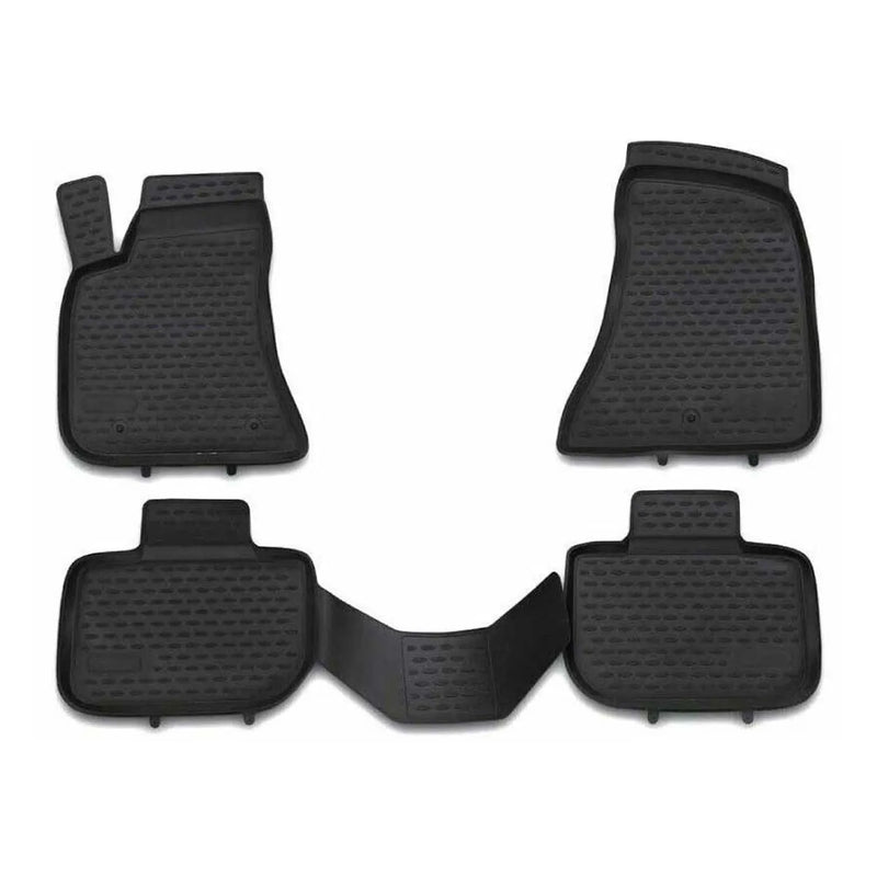 2011-2021 Dodge Charger RWD Floor Mats Liners Full Set All Weather Black