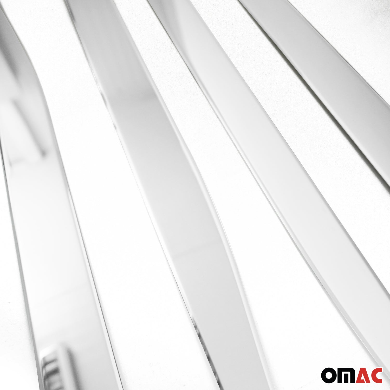 2018-2020 Buick Regal TourX Side Door Molding Trim Stainless Steel Silver 4x