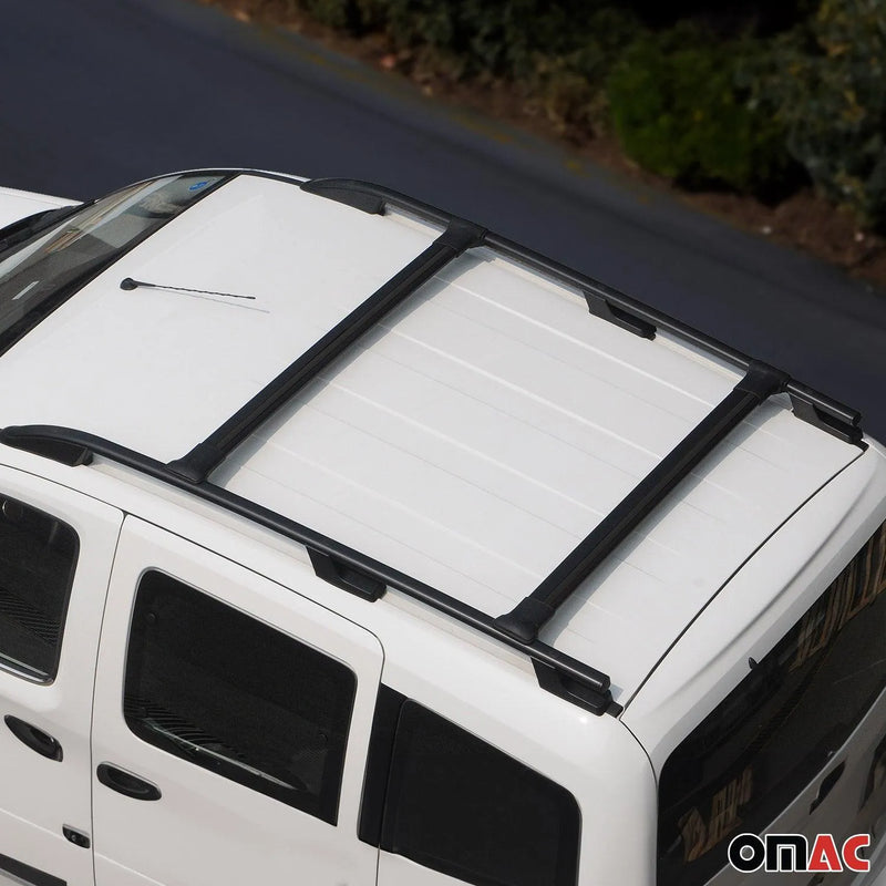 2010-2020 VW Amarok Roof Racks & Roof Rack Rails Black