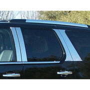 2007-2014 Cadillac Escalade Stainless Steel Pillar Trim 8 Pcs