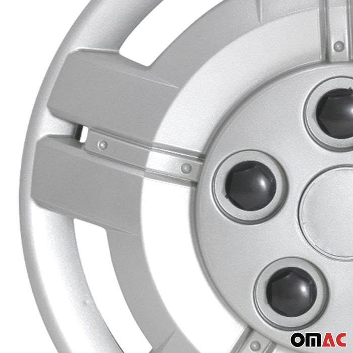 15" Hubcaps Wheel Covers for GMC Silver Gray