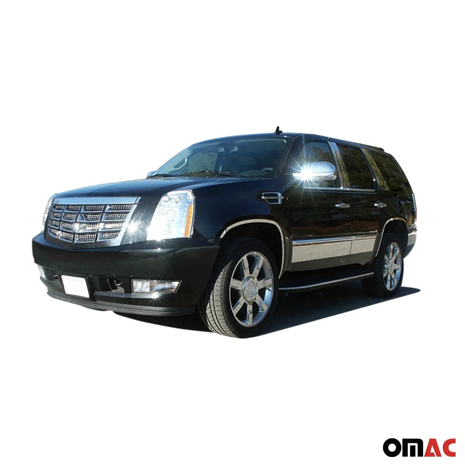 2007-2014 Cadillac Escalade Stainless Steel Wheel Well Trim 6Pc