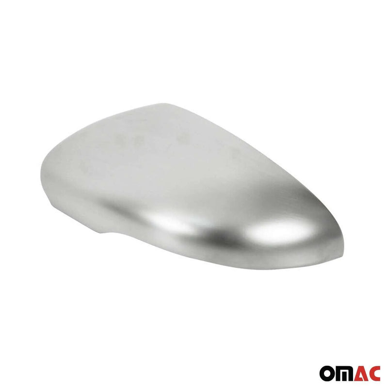 2010-2014 VW Golf Mk6 Side Mirror Cover Caps Matt Steel Silver 2 Pcs