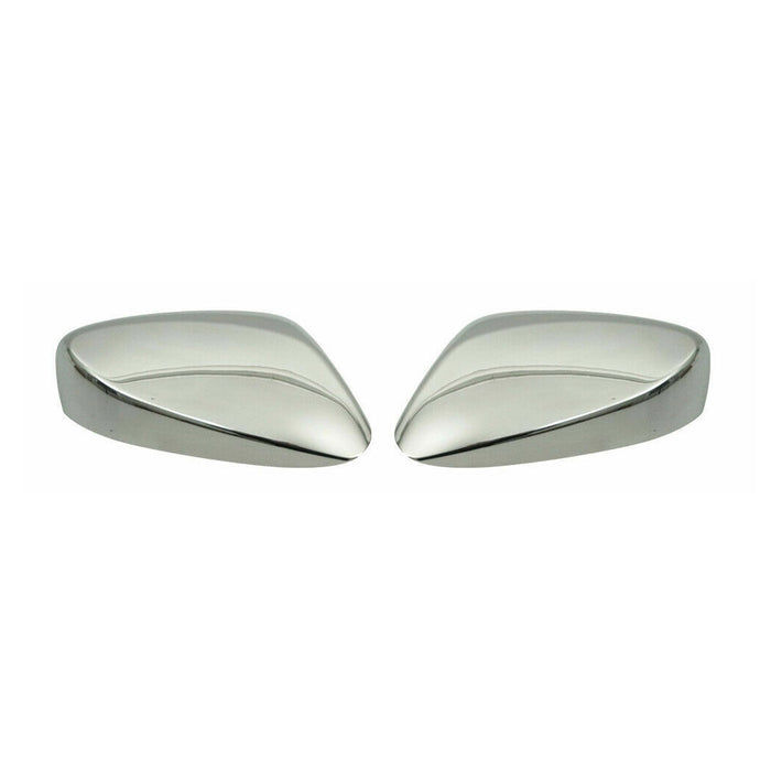 Side Mirror Cover Caps Fits Hyundai Elantra 2011-2016 Steel Silver 2 Pcs