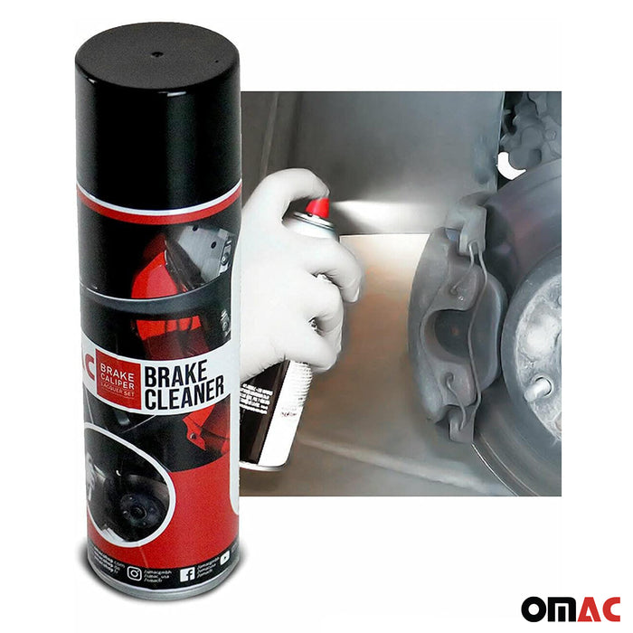 OMAC Brake Caliper Cleaner Spray ABS Disc Cleaner Easy & Quick 17 Oz 6 Pcs