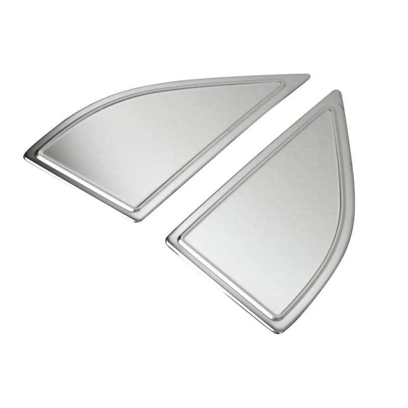 2005-2012 Nissan Pathfinder Window Molding Trim Streamer Steel Silver 2 Pcs