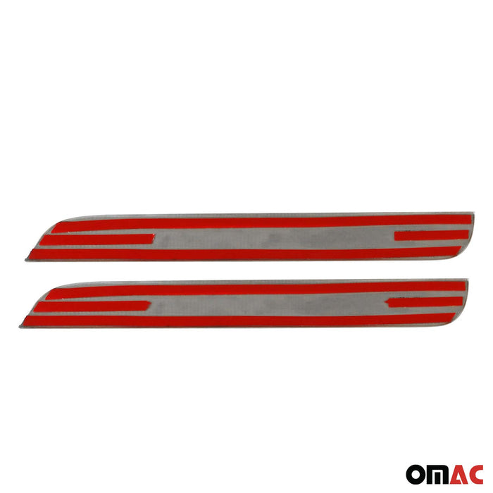 Door Sill Scuff Plate Scratch Protector for Opel Crossland 2017-2024 Edition