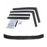 2015-2024 Jeep Renegade Set Bug Shield Hood Deflector & Window Visor Smoke
