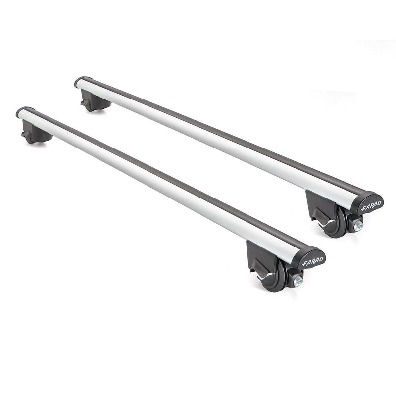 2010-2022 VW Sharan 220 Lbs Luggage Roof Rack Cross Bars Gray 2Pcs