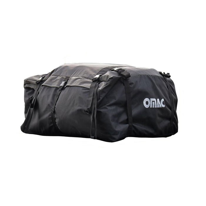 Waterproof Roof Top Bag Cargo Luggage Storage for BMW Polycotton Black 8Pcs