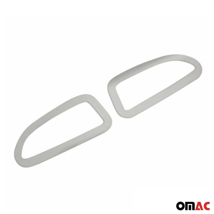 Chrome Side Signal Indicator Rim Trim S.Steel 2 Pcs For Opel Astra J 2010-2015