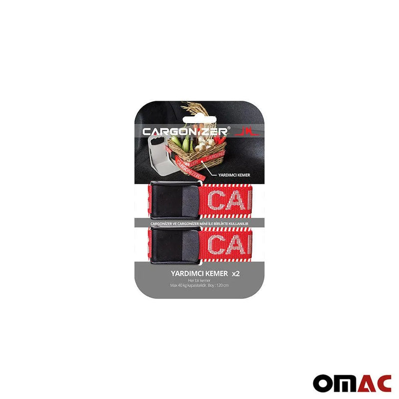 Red Trunk Organizer Stopper Stand 3 Pcs. - OMAC USA